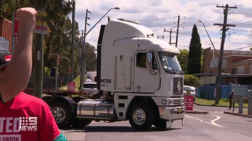 Toll workers protesting for a pay rise could disrupt deliveries for Christmas.