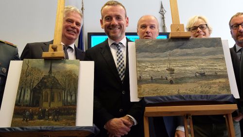 Two Vincent Van Gogh paintings have been recovered after going missing for 14 years. (AFP)