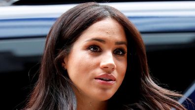 Meghan Markle looking sad