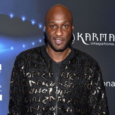 Lamar Odom attends Maxim Halloween Party