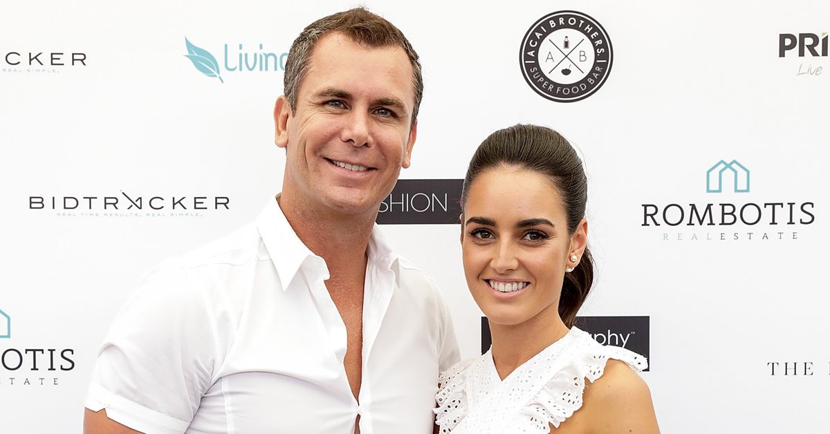 Former AFL star Wayne Carey and girlfriend Jessica Paulke expecting second child together