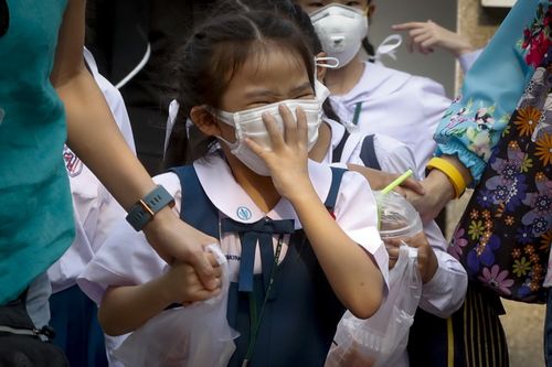 Heavy smog in Bangkok