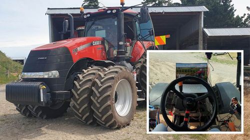 Man converts 10-tonne tractor into video game controller