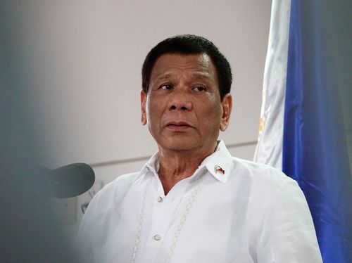 Filipino President, Robert Duterte.