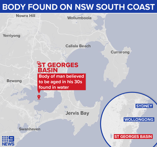 Body of a man found floating in water behind a house on the NSW South Coast 