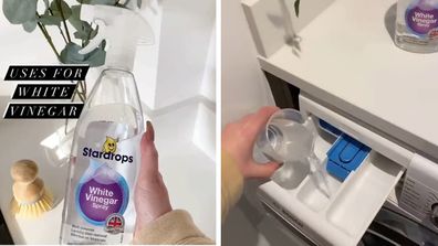 Vinegar as a cleaner, TikTok hacks