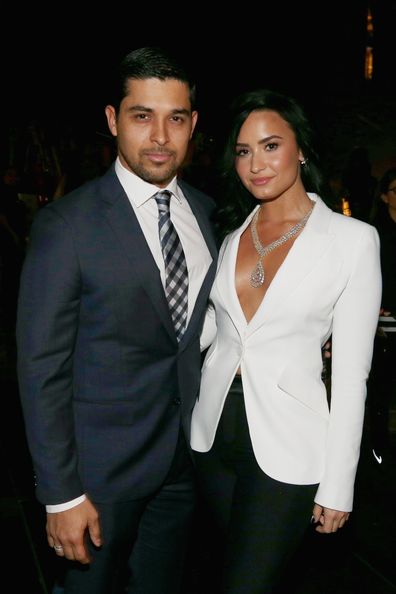 Wilmer Valderrama and Demi Lovato