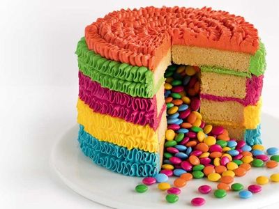 Recipe: <a href="http://kitchen.nine.com.au/2017/10/06/11/30/pinata-surprise-birthday-cake" target="_top">Pi&ntilde;ata surprise birthday cake</a>