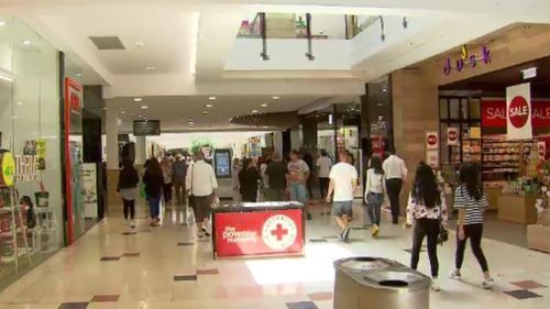 The teen is accused of kicking a Senior Constable at Highpoint Shopping Centre in Melbourne's west. (9NEWS)