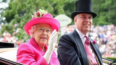 Prince Andrew and the Queen Royal Ascot