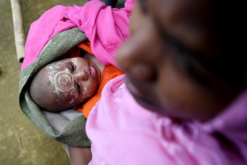 Newborns are particularly at risk of diphtheria, measles and cholera.