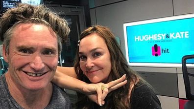 Dave Hughes, Kate Langbroek, Hughesy & Kate, radio station, selfie