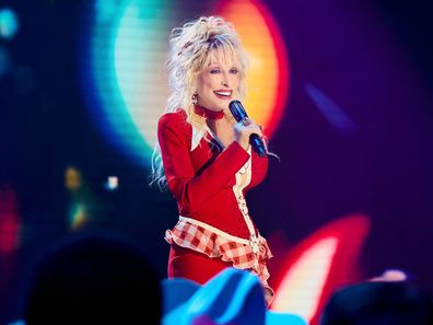 Dolly Parton is seen on Dolly Parton's Pet Gala in Nashville, on January 30.