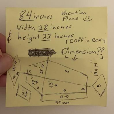 Note found in tool box