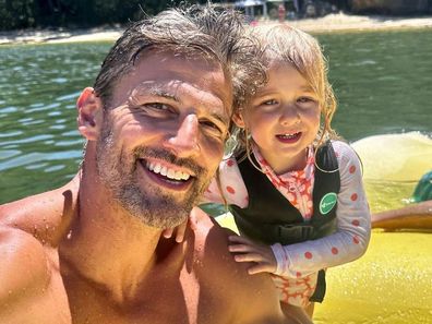 Tim Robards and daughter Elle. 