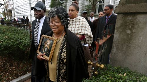 The parents of Walter Scott, Walter Scott Sr. and Judy Scott, leave the courthouse after former North Charleston police officer Michael Slager was sentenced to 20 years in prison for the 2015 shooting death of their son (Image: AP)