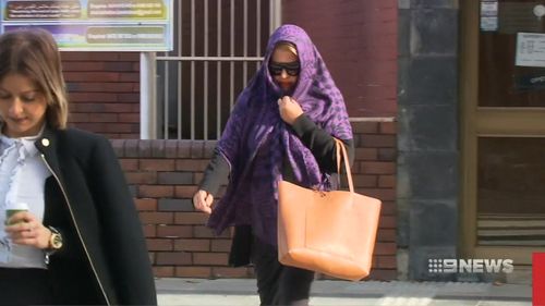 The 57-year-old has been suspended from Bass Hill Primary School pending the outcome of the court case. Picture: 9NEWS