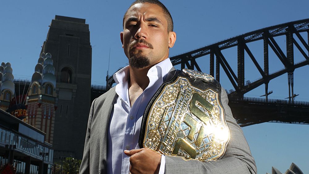 UFC middleweight champion Robert Whittaker withdraws from UFC 221 bout with Luke Rockhold in Perth