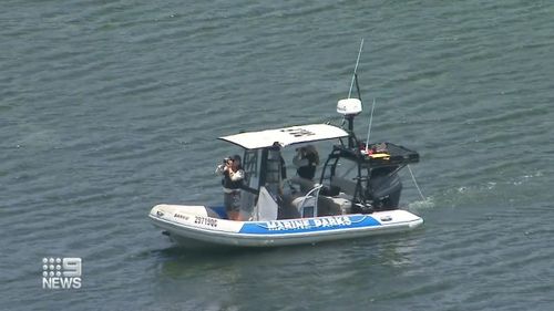 Q﻿ueensland rangers are hunting for a three-metre crocodile on Minjerribah (North Stradbroke Island) after a reported sighting and have issued a warning to tourists and residents on the island.