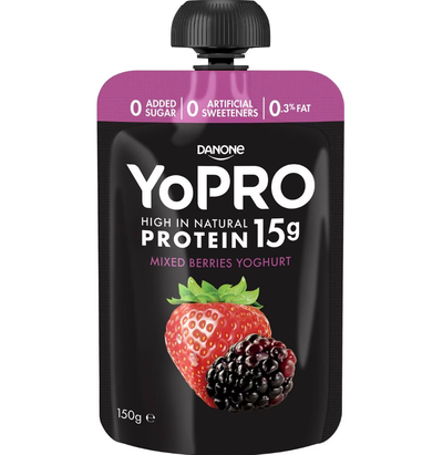 YoPRO High Protein Yoghurt Pouch 