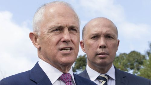 Prime Minister Malcolm Turnbull's government will today pledge $150 million to upgrade Queensland's Bruce Highway to ease congestion. Picture: AAP.