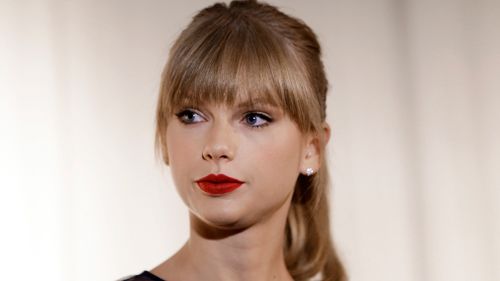 Taylor Swift appears at the Country Music Hall of Fame and Museum in Nashville, Tennessee on October 12, 2013. (AP)