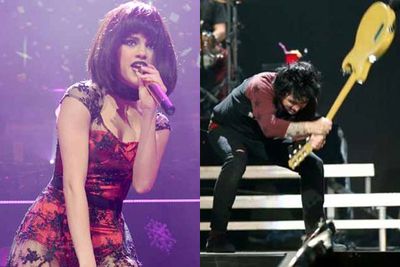 Flick through the videos to check out the best onstage temper tantrums from your favourite musicians. <br/><br/>Including one of Guns N'Roses frontman Axl Rose's finest moments, THAT famous Green Day dummy spit and good-girl-turned-bad Selena Gomez dropping the F-bomb.<br/><br/>Think you've seen worse? Send your best vids to <a href="mailto:spotted@ninemsn.com.au">spotted@ninemsn.com.au</a><br/><br/>Author: <b><a target="_blank" href="http://twitter.com/yazberries">Yasmin Vought</a></b>