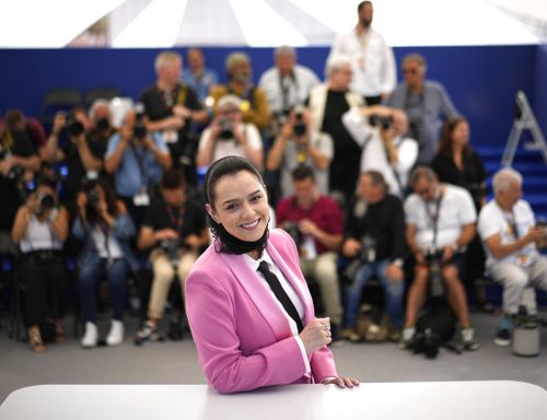 Taraneh Alidoosti poses for photographers at the photo call for the film 'Leila's Brothers' at the 75th international film festival, Cannes earlier this year.