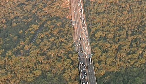 Drivers are experiencing long delays after the crash on the M1 this afternoon.