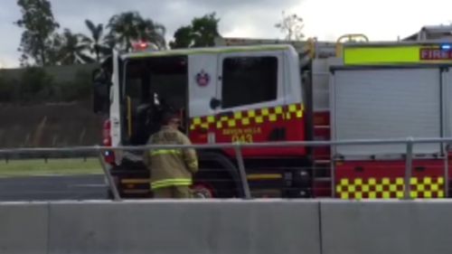 Commuters are being advised to avoid the area. (9NEWS)