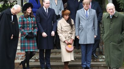 Meghan Markle spends her first Christmas with Prince Harry and the Royal family, December 25, 2017