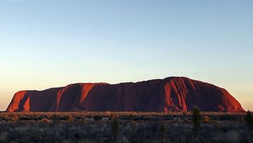 A Japanese person has died while climbing Uluru. (AAP)