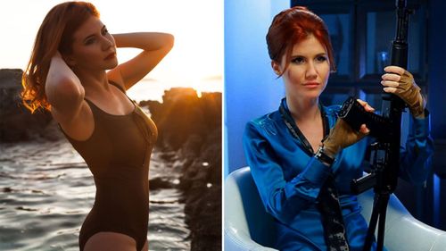 Anna Chapman in Facebook photos posted in recent days.