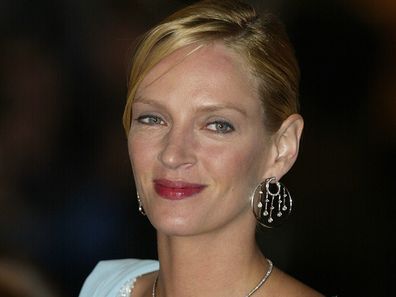 Uma Thurman at the Kill Bill II premiere at the International Cannes Film Festival on May 16, 2004.