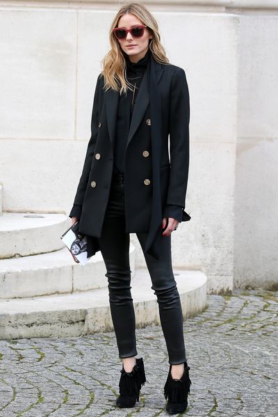Style queen <a href="https://www.instagram.com/oliviapalermo/" target="_blank">Olivia Palermo</a> looking sharp.