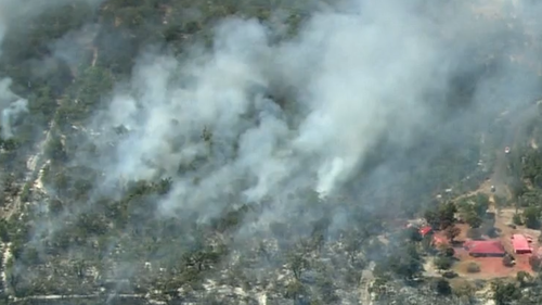 The Shire of Harvey bushfire was initially deemed highly dangerous and residents in the area were urged to leave if safe to do so. 