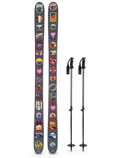 Louis Vuitton alpine skis