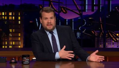 James Corden addresses Balthazar restaurant incident during Late Late Show opening monologue