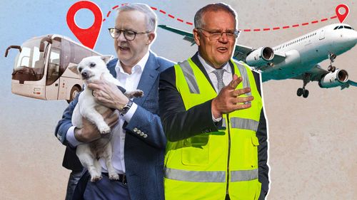 Anthony Albanese and Scott Morrison have been travelling around the country over the course of the campaign.