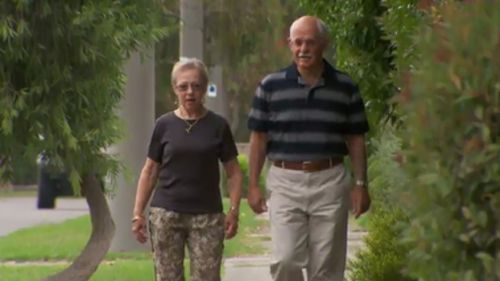 Robyn and Trevor Morrell are taking part in the study. (9NEWS)