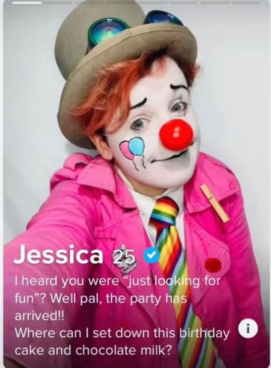 Jessica clown Tinder