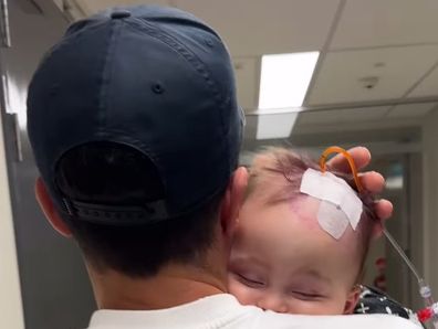 Erin McNaught son Obi brain tumor surgery recovery