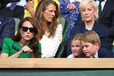 Wales family at men's single's final, 2023