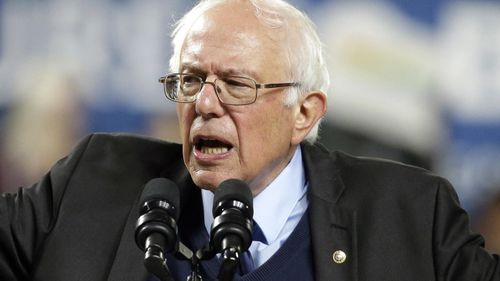 US presidential candidate Bernie Sanders projected to win Democratic caucuses in Wyoming