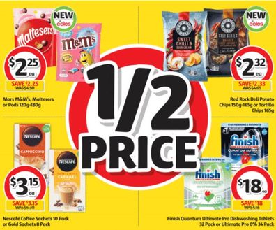 Coles kicks us off with delicious comfort food choices.