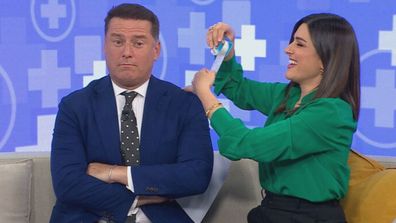 Karl Stefanovic taped mouth better sleep myth