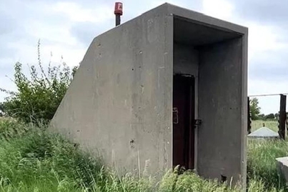Doomsday hideaway for sale - and someone has been living in it