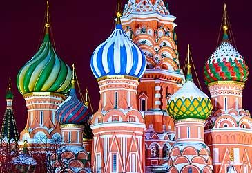 Daily Quiz: St Basil's Cathedral is situated in which of Moscow's squares?