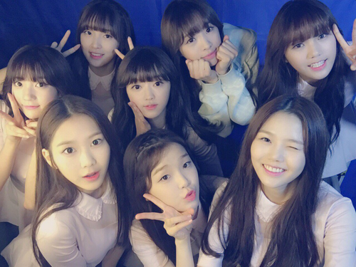 Members of K-pop group Oh My Girl. (Twitter / Oh My Girl)