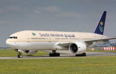 Saudi Arabian Airlines plane